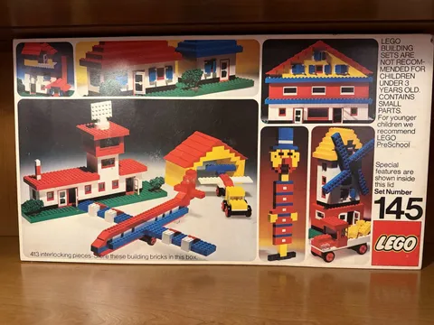 NEW SEALED LEGO 145-1 Universal Building Set - RETIRED Universal Building Set