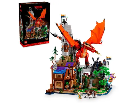 NEW LEGO 21348 Idea Dungeons & Dragons: Red Dragon's Tale 3745pcs Sealed