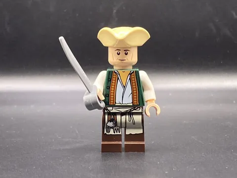 LEGO MINIFIGURE PIRATES OF THE CARIBBEAN COOK WITH SABER POC013 - QUEEN ANNE'S