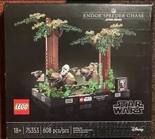 LEGO Star Wars Endor Speeder Chase Diorama 75353 - SEALED BOX 