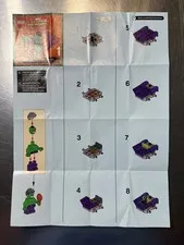 2016 LEGO 76066 Hulk Super Heroes Manual Booklet Used Condition