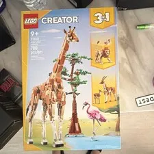 LEGO Creator 3 in 1 Wild Safari Animals 31150 780 pcs 9+ Giraffe Lion