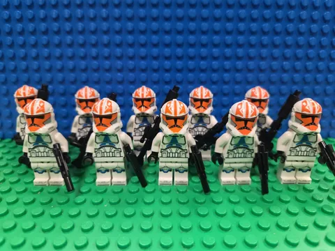 Lego Lot of 10 332nd Clone Trooper Minifigure sw1278 Star Wars 75359 75449 501st