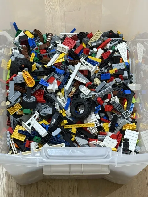 LEGO Bulk Lot - 20 Lbs - Random Bricks & Replacement Parts / Pieces WASHED CLEAN