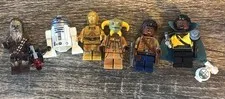 Lego Star Wars 75257 Millennium Falcon Minifigures Pre-owned FAST SHIPPING