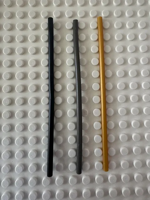 LEGO Hose, Rigid 3mm D. 12L / 9.6cm  Part #: 75c12