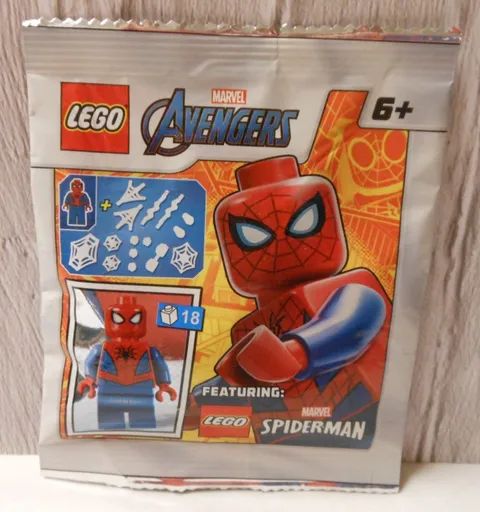 Lego Group Marvel Mini Figure 242001 Spider-Man Foil Pack 2020