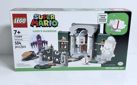 LEGO 71399 Super Mario Luigi's Mansion Entryway Expansion Retired. New Sealed