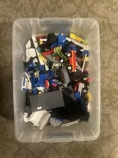 LEGO Bulk Lot Assorted Multicolor Bricks Pieces Parts in Storage Box