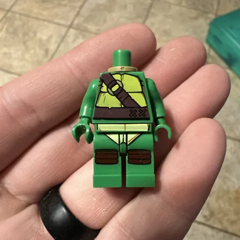 Lego Donatello Frown Minifigure Teenage Mutant Ninja Turtles TMNT 79101 TNT019