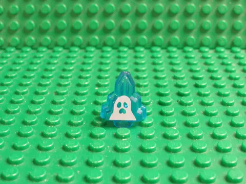 Lego Monster Fighter Trans-Blue Ghost Moonstone 10178pb06 Minifigure Blue B77