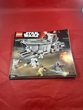 LEGO Star Wars: First Order Transporter (75103) Manual Only