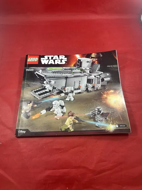 LEGO Star Wars: First Order Transporter (75103) Manual Only