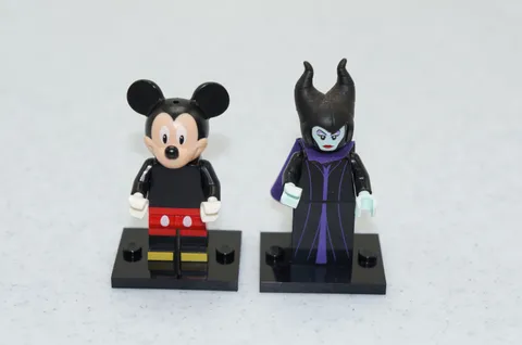 LEGO Maleficent & Mickey Mouse Minifigure Disney Series 1 coldis-6 & coldis-12