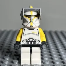 LEGO Star Wars Clone Trooper Commander Minifigure Phase 1 75019 AT-TE sw0481 3J