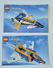 LEGO Creator 31042 Super Soarer 2 Books Instruction Manuals Only No Bricks 2016