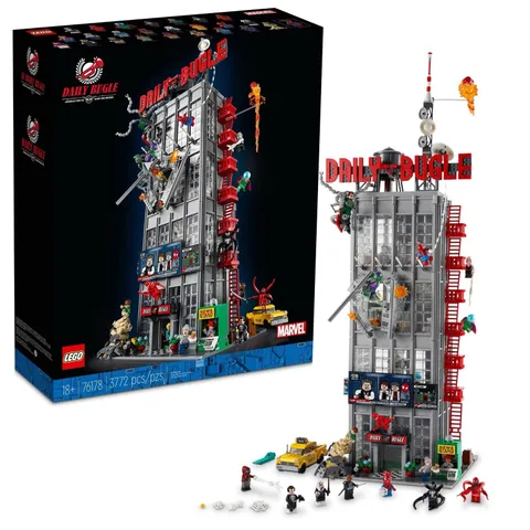 LEGO Marvel 76178 Spider-Man Daily Bugle 3772pc New Sealed Retired 25 Minifigs