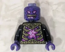Lego 71742 Ninjago Overlord Minifigure head and torso only