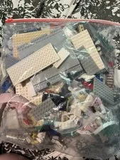LEGO Mixed Bricks Plates & Parts Bulk Lot Multicolor Plastic in Polybag