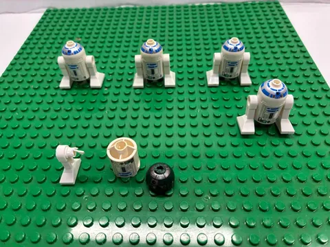 LEGO Star Wars R2-D2 Astromech Droid Lot Bulk Minifigures & Parts Genuine