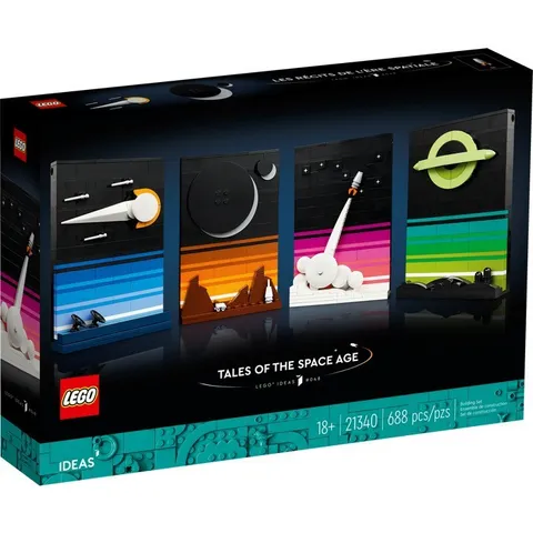 LEGO Ideas 21340: Tales of the Space Age - RARE! RETIRED! NEW! Fast SHIP!