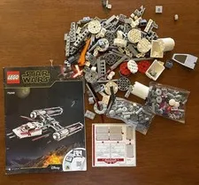 LEGO Star Wars Resistance Y-Wing Starfighter 75249 INCOMPLETE parts only, manual