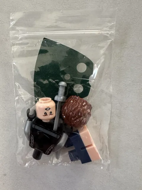 LEGO Lord of the Rings: Minas Tirith 11377 Peregrin (Pippen) minifigure in-hand