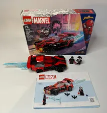 Marvel LEGO #76244 Mile Morales vs. Morbius- Spiderman Lego-complete set