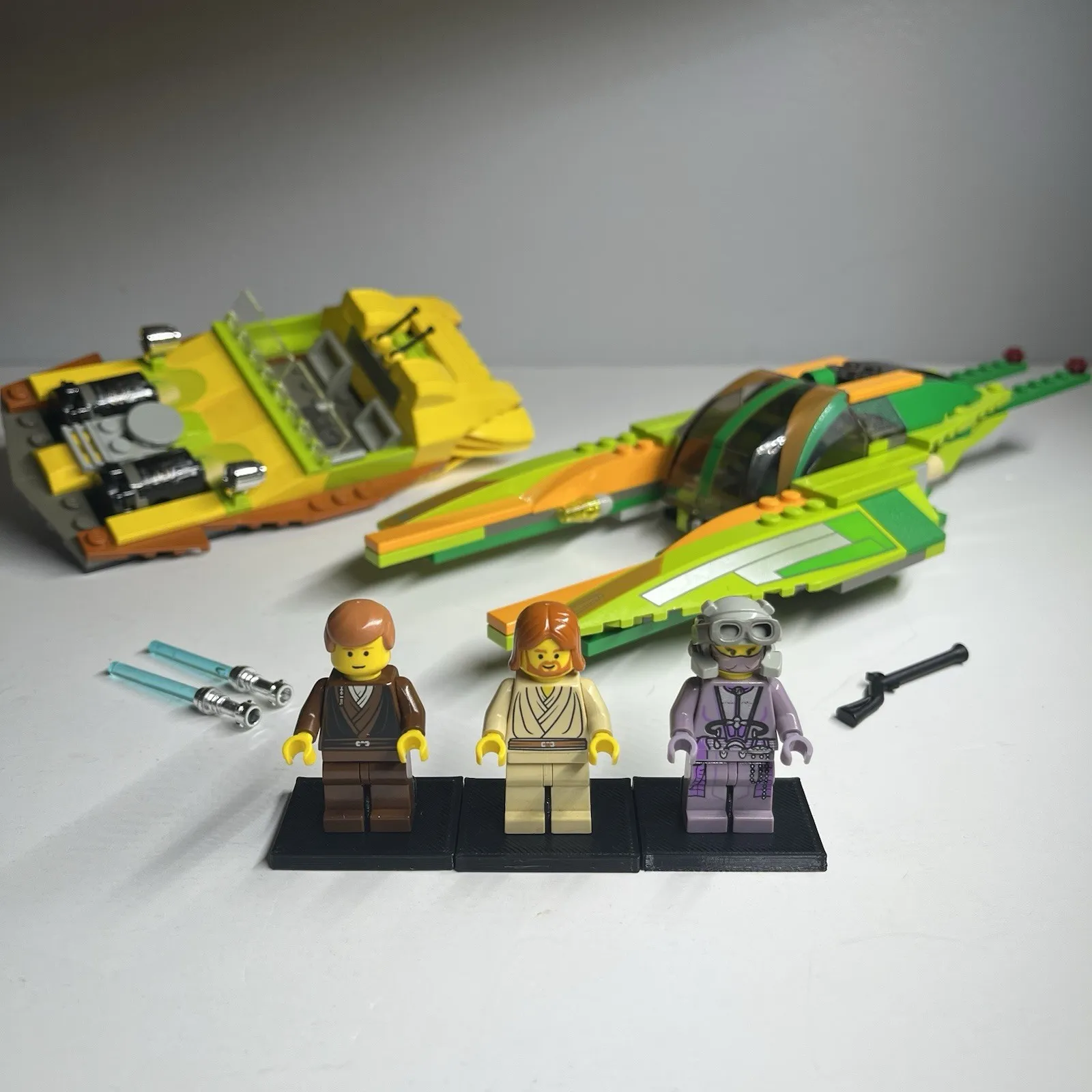 LEGO Star Wars Bounty Hunter Pursuit 7133 Complete W/ Minifigs- Read Description