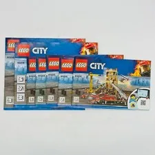 LEGO City Downtown Fire Brigade 60216 Replacement Instruction Manuals Only