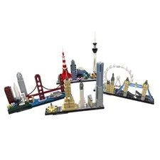 LEGO Architecture Skyline Bundle NYC 21028 London 21034 SF 21043 Tokyo 21051