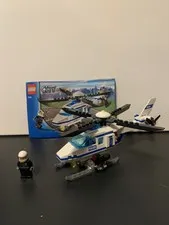 LEGO CITY: Police Helicopter (7741) Complete w/ Instructions, Minifigure, No Box