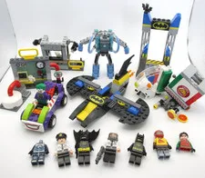LEGO Batman Lot DC Comics #10753 #70910 #70901 Joker Mr. Freeze Scarecrow