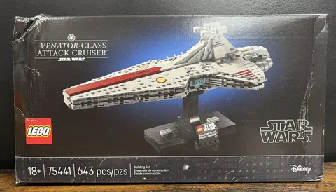 LEGO 75441 Star Wars Venator-Class Attack Cruiser 643 Pcs 2026 Factory Sealed