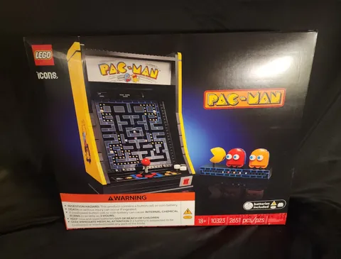 LEGO Icons PAC-MAN Arcade 10323 Set 2651 pcs 18+ Batteries Included