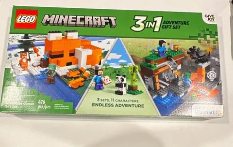 LEGO Minecraft Adventure Gamer Gift Set 66786 Limited Edition 476 pcs