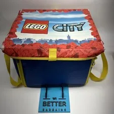 LEGO City Zip Bin - Storage / Toy Box and Play Mat