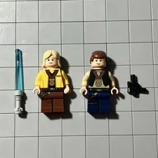 LEGO Star Wars HAN SOLO LUKE SKYWALKER Medal Ceremony Exclusive MiniFigures D8 1