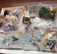 LEGO Creator 31137 Dogs 31140 Unicorn Mixed Lot Builds Parts Instructions