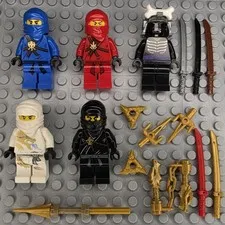 Lego Ninjago Minifigures NJO0004 NJO0006 NJO0007 NJO0013 NJO0018
