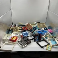 Windows, Windscreens, Doors, Etc. Genuine LEGO Bulk Lot over 1 pounds