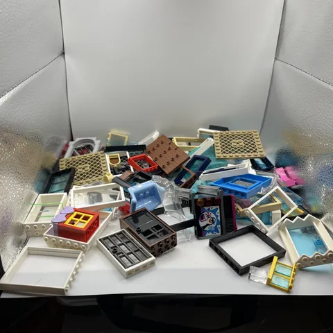 Windows, Windscreens, Doors, Etc. Genuine LEGO Bulk Lot over 1 pounds