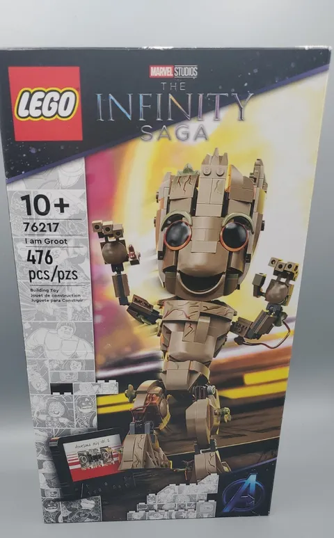 Lego Marvel The Infinity Saga I Am Groot 76217 Set 476 pcs.