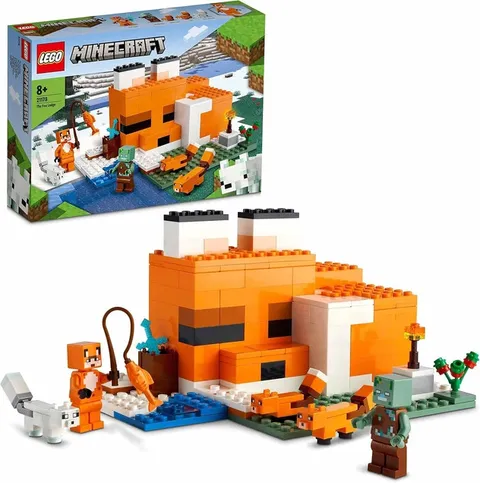 LEGO 21178 Minecraft: The Fox Lodge - NEW in Damaged Box