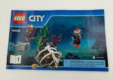 Lego City 60092  Instructional Manual Only