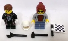 LEGO Speed Champions 75893 2018 Dodge Challenger SRT Demon Driver & Race Marshal