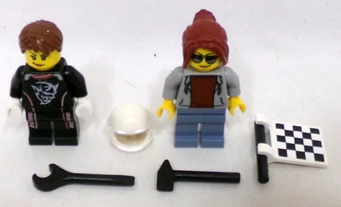 LEGO Speed Champions 75893 2018 Dodge Challenger SRT Demon Driver & Race Marshal
