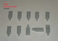 LEGO NEW 1x2 Light Bluish Grey Hinge Plate Finger (10x) 6266231 Brick 49715