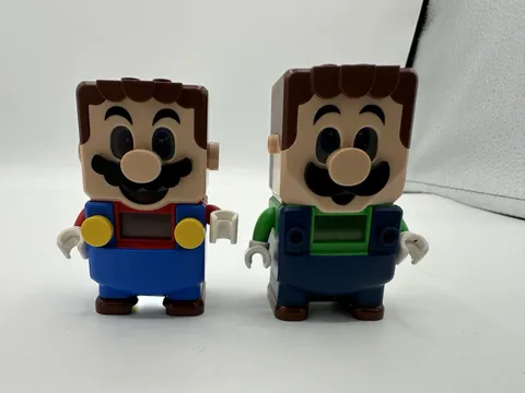 LEGO Super Mario Luigi Interactive Figures Lot 71360 71387 Tested Working Bundle