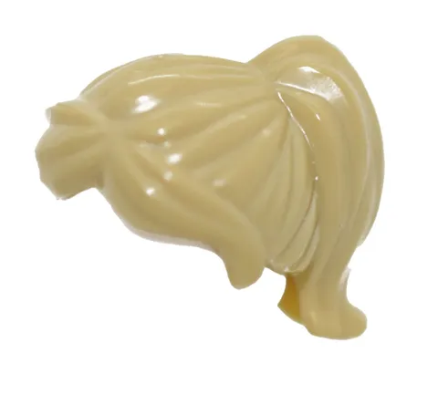 LEGO Minifigure Hair Tan Ponytail Swept Sideways Fringe Female 87990 6417273